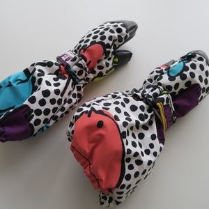 Burton toddler heater mitten ski/ snow gloves, 4T